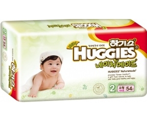  Huggies Naturemade   4-8  54 