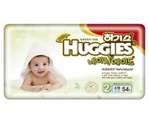  Huggies Naturemade   4-8  54 